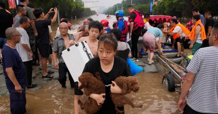 Floods kill 29 in northern China as new storm bears down